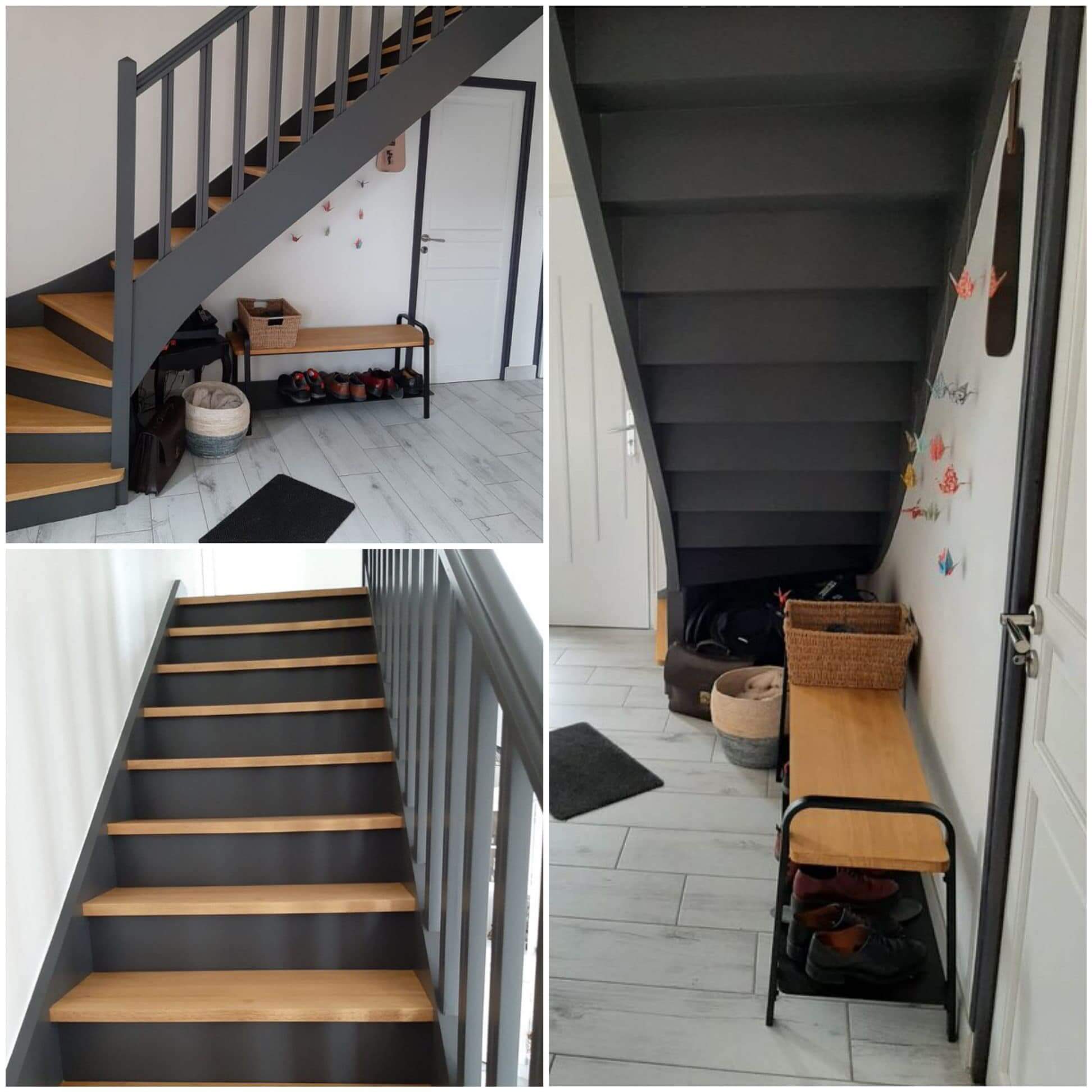 Escalier après Artisans peintre Angers - H Décoration